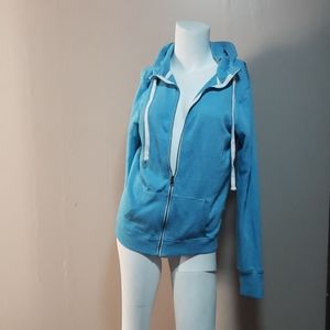 SO Zip Up Blue Hoodie Sz M